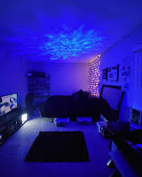 Galaxy Projektör - Yıldızlı Gökyüzü Tavan Lambası, Bulutsu Efektli Lazer Işıklı Disko Topu